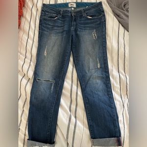 Paige Jimmy Jimmy skinny distressed jeans